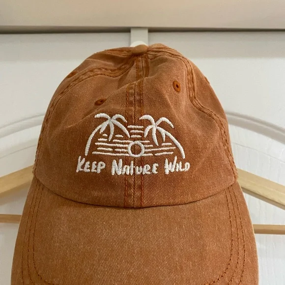 Rust Orange Baseball Cap - Picture 2 of 2